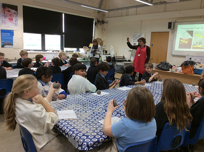Image of Year 4 Pottery Workshop