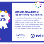 Image of Hope High School Recognised Among Lancashire's Top 5% of Pol-Ed Schools