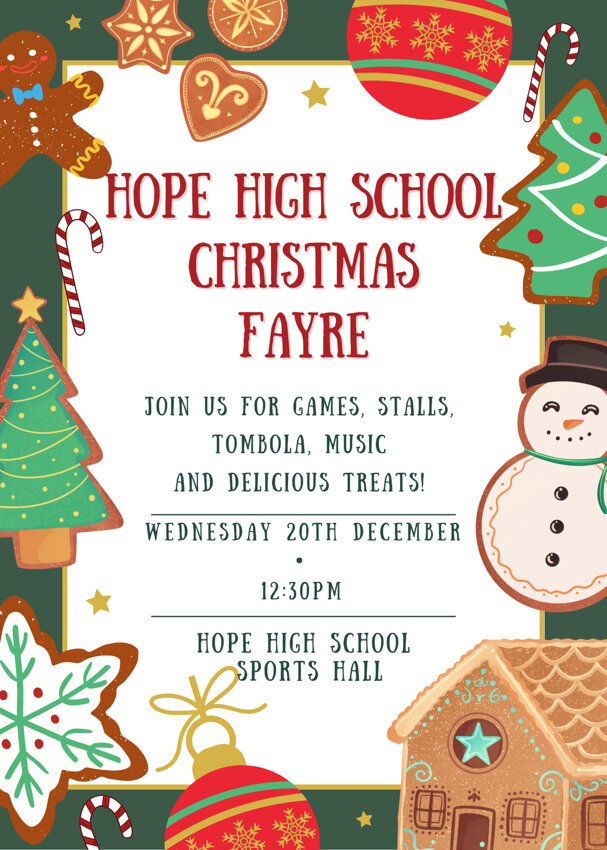 Image of Hope High School Christmas Fayre 2023