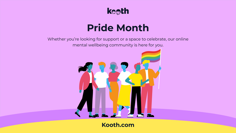 Image of Pride Month - KOOTH - Mental Health Support 