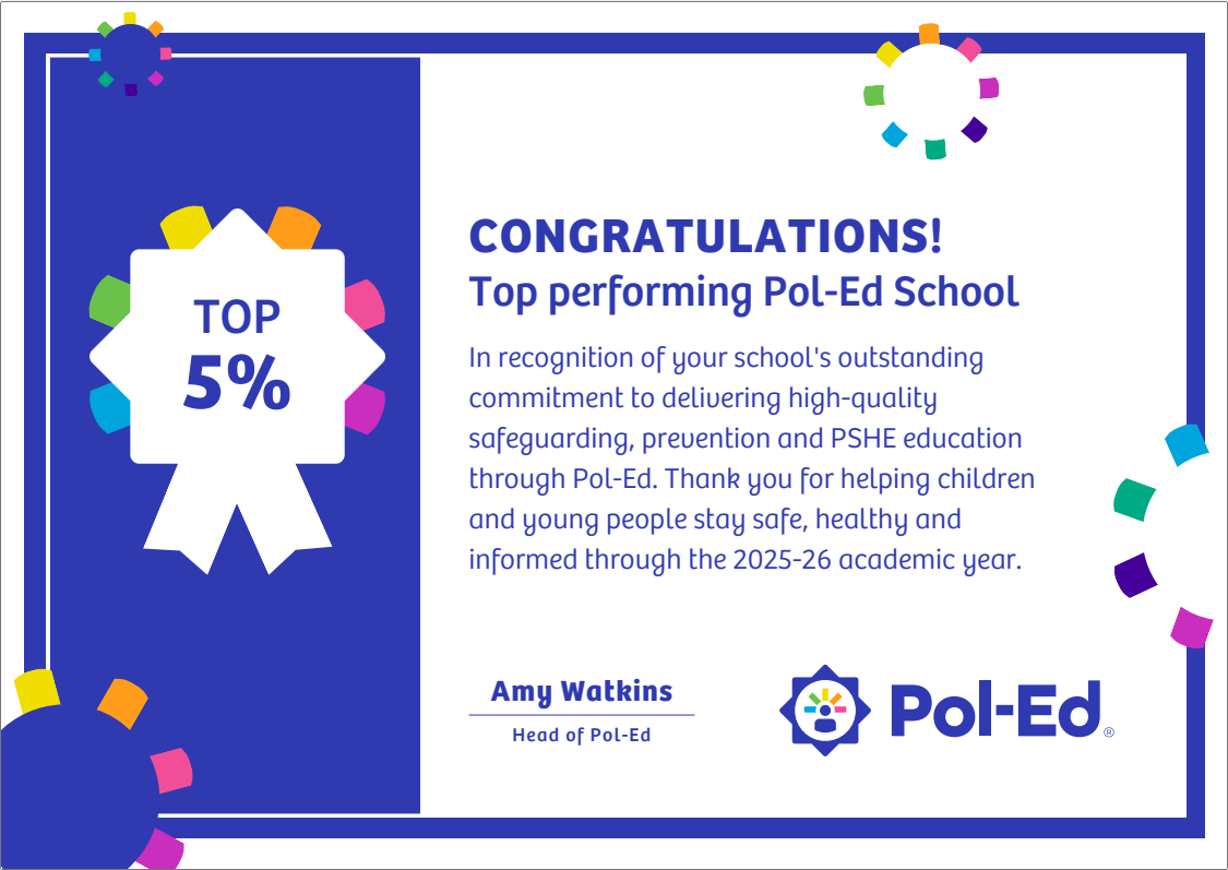 Image of Hope High School Recognised Among Lancashire's Top 5% of Pol-Ed Schools