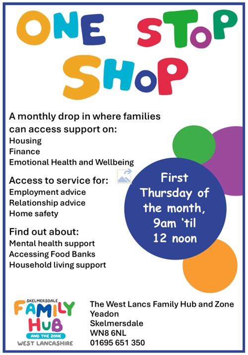Image of One Stop Shop Flyer