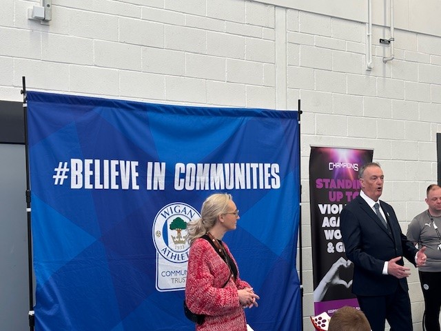 Image of Skelmersdale Youth Zone for Violence Against Women and Girls 'Get the Message Campaign' 