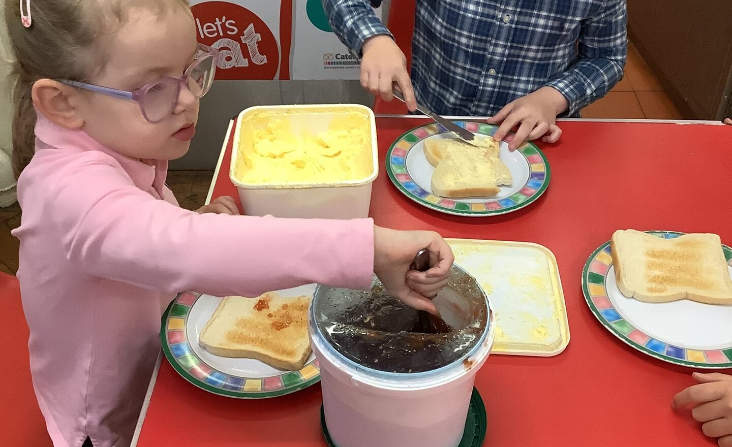 Image of Making our own breakfast