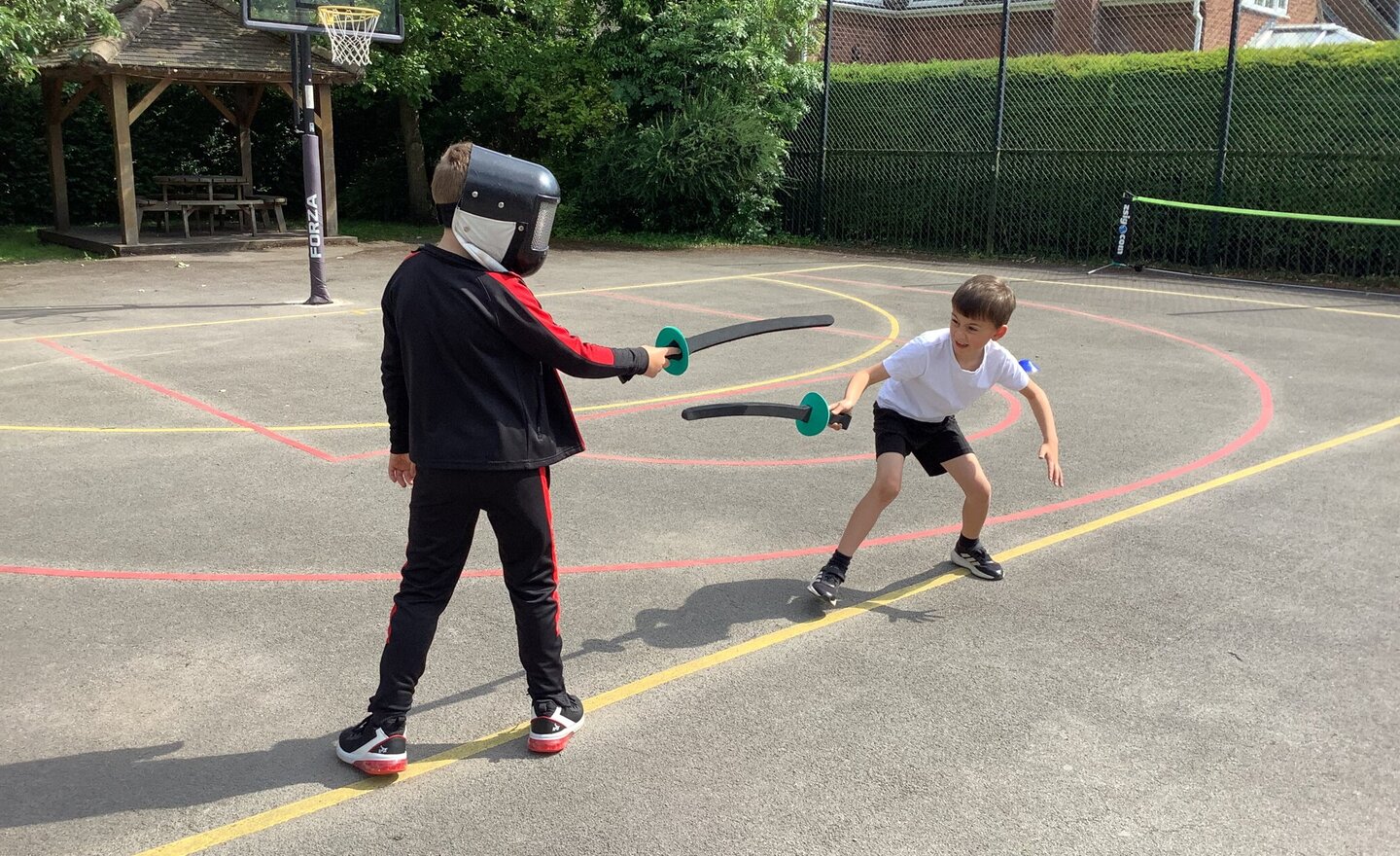 Image of Fencing fun in after school club