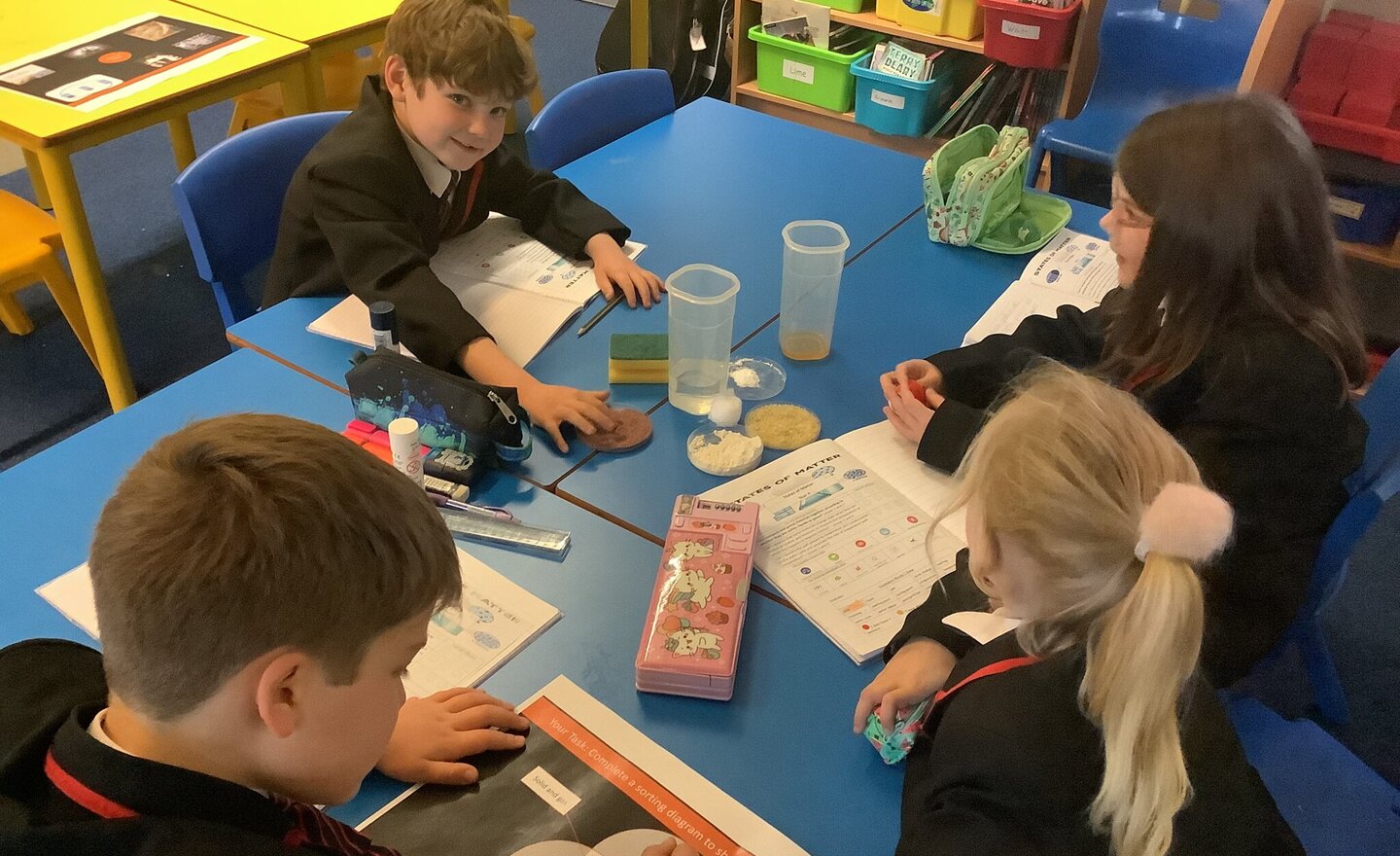 Image of Investigating materials 