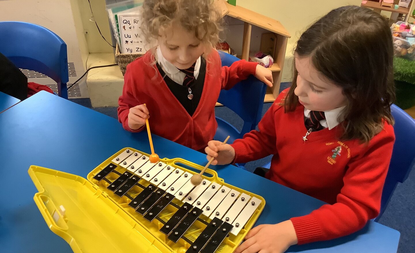 Image of Learning to play E and D