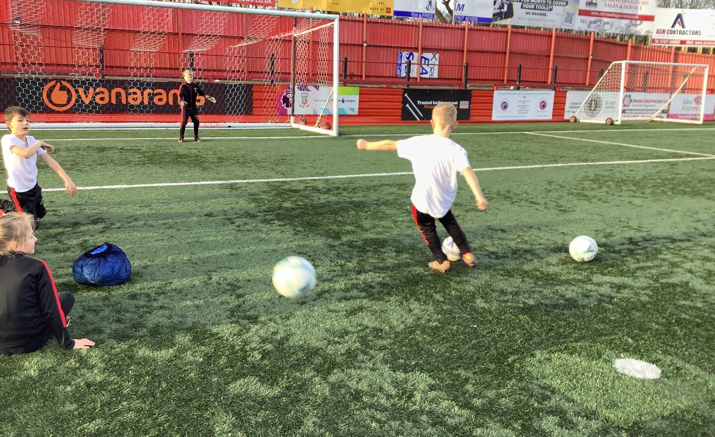 Image of Future football stars!