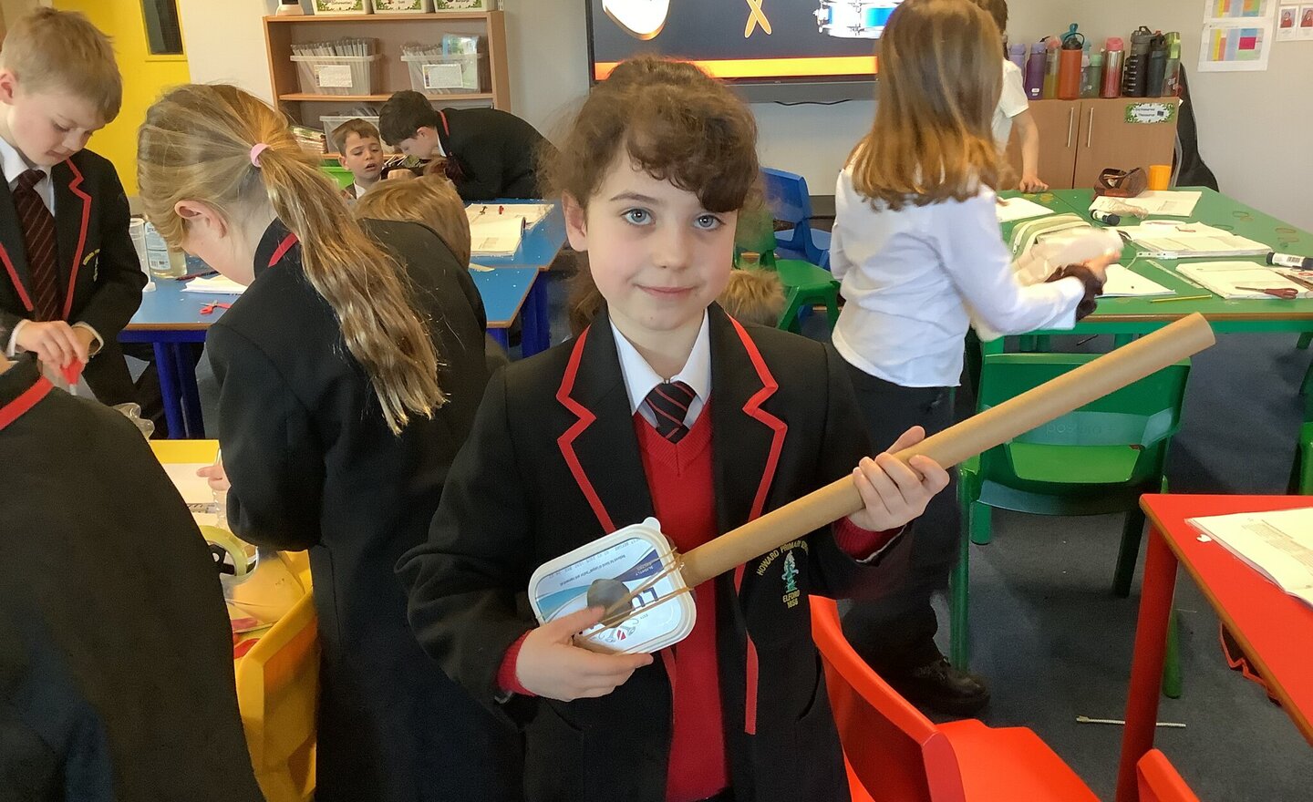 Image of Making music in class 2