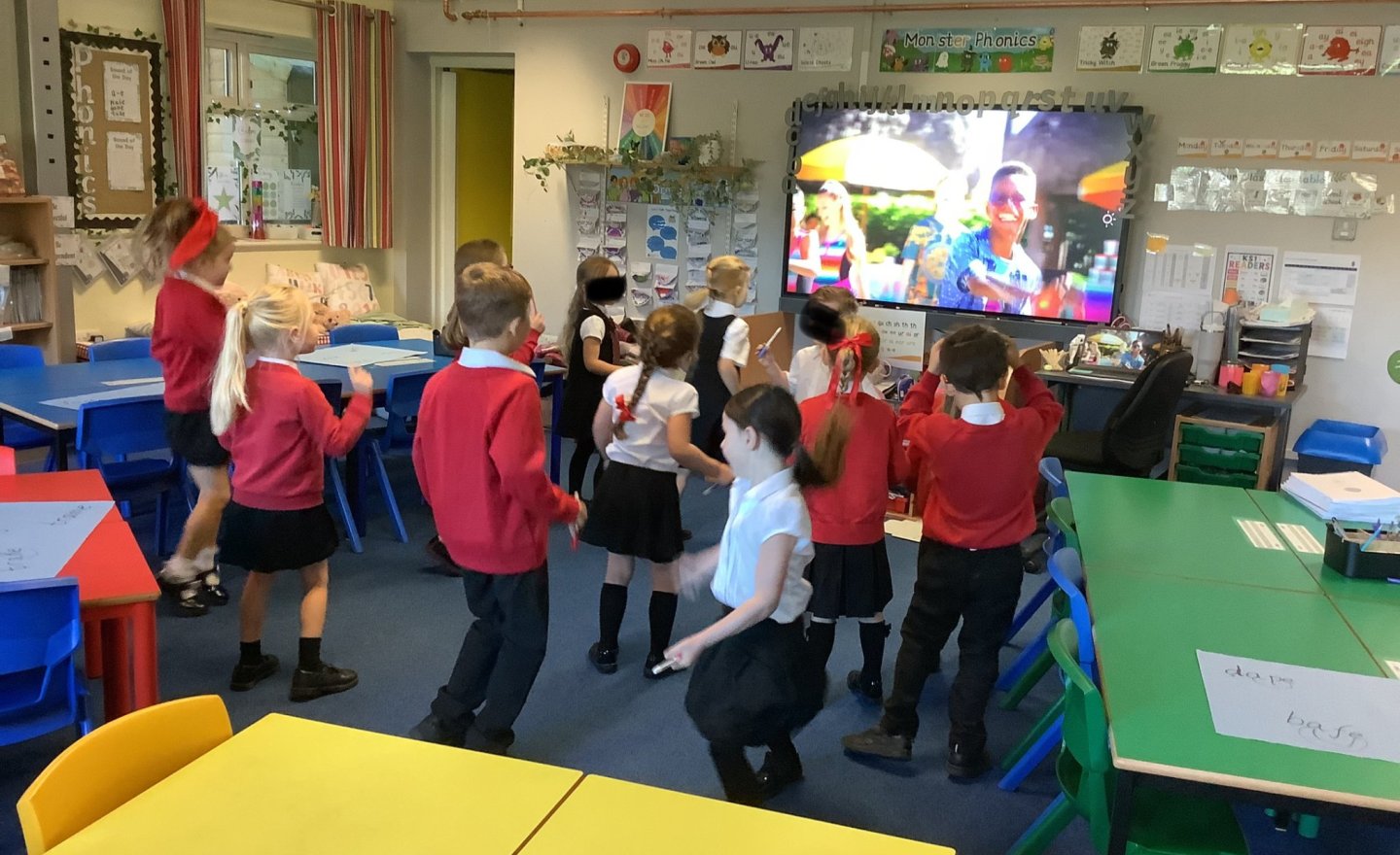 Image of Sometimes you just have to dance in phonics!