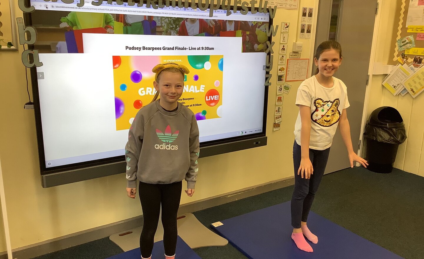 Image of Pudsey Bear’s Bearpee Challenge