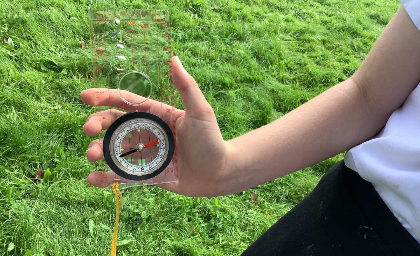 Image of Class 3 OS map work