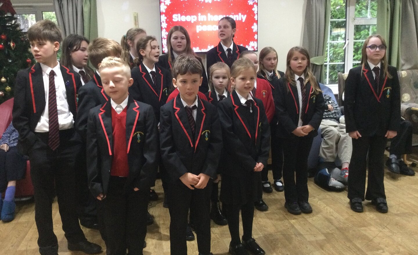 Image of Stubby Leas Nursing Home Carol Singing