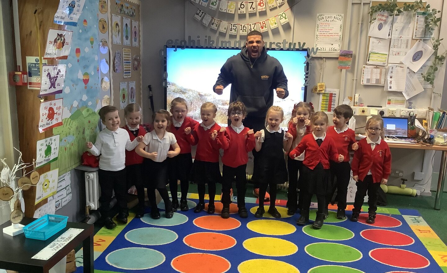 Image of A special visit from Steel