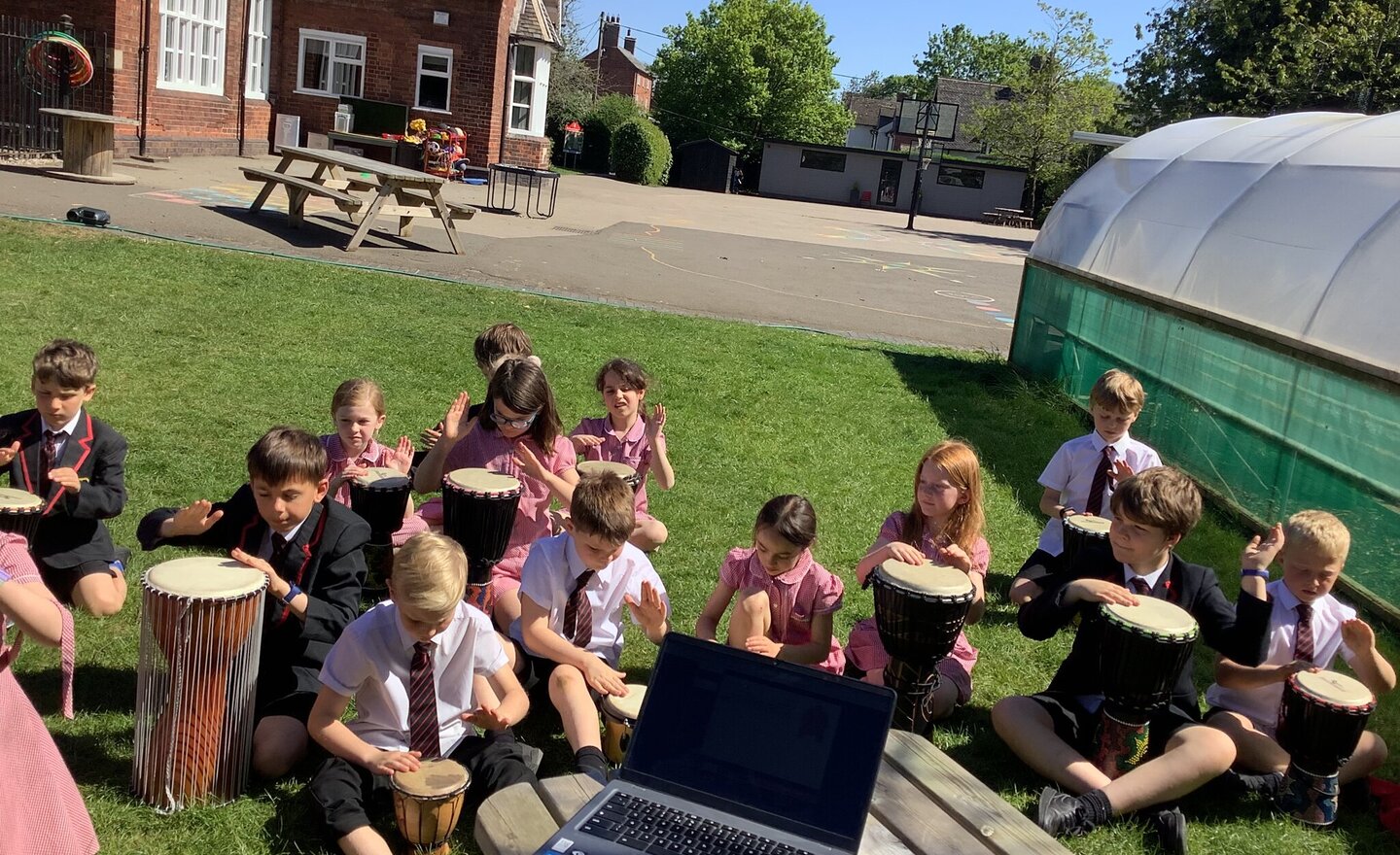 Image of Making music