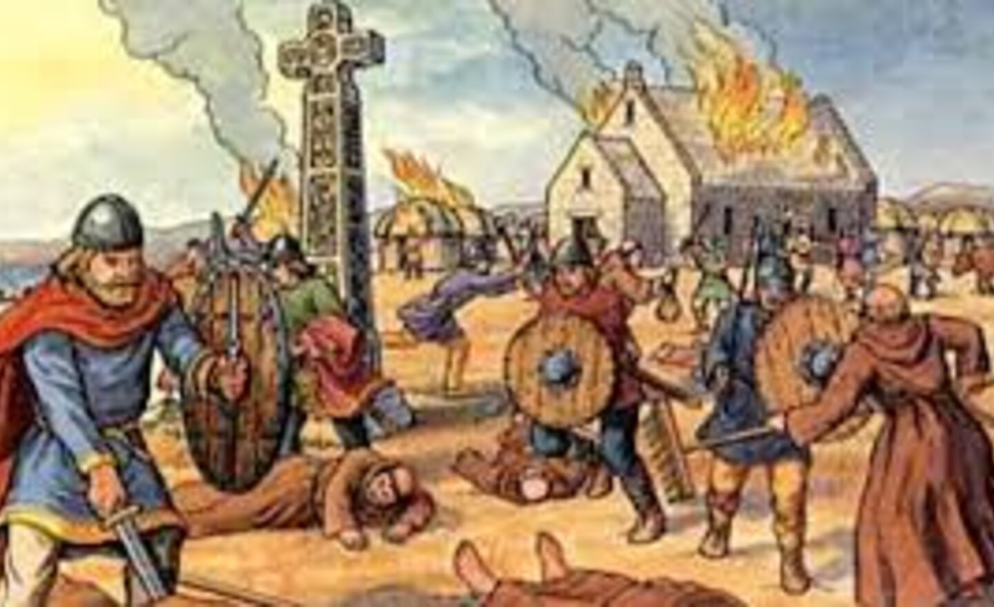Image of The Viking Invasion of Lindisfarne