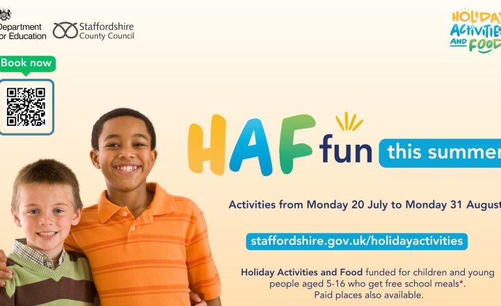 Image of HAF Programme for the summer holidays