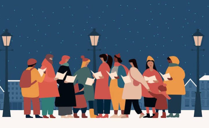Image of Carol Singing at the Village Hall