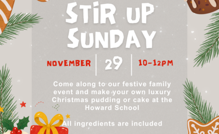 Image of Stir up Sunday !