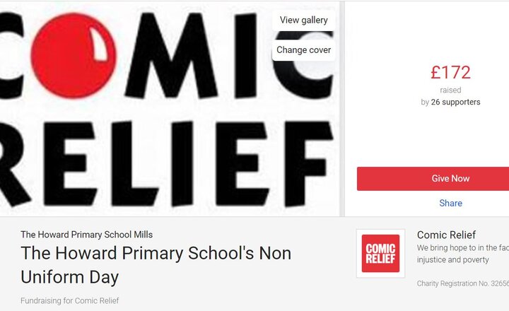 Image of Thank you- Comic Relief 2022!