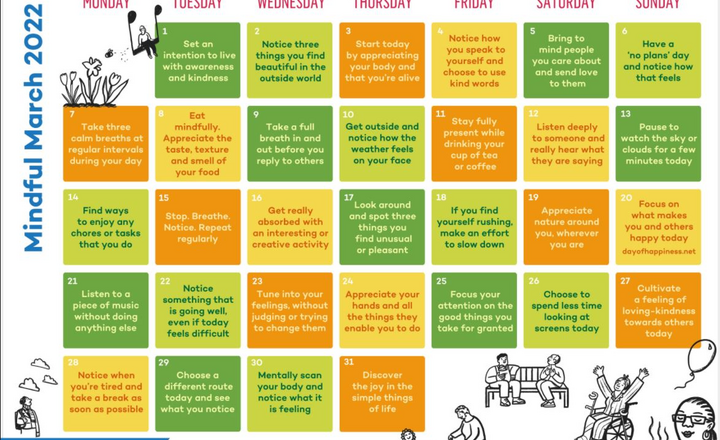 Image of MIndfulness March