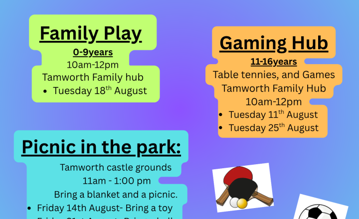 Image of FREE Family Hub Summer Activities