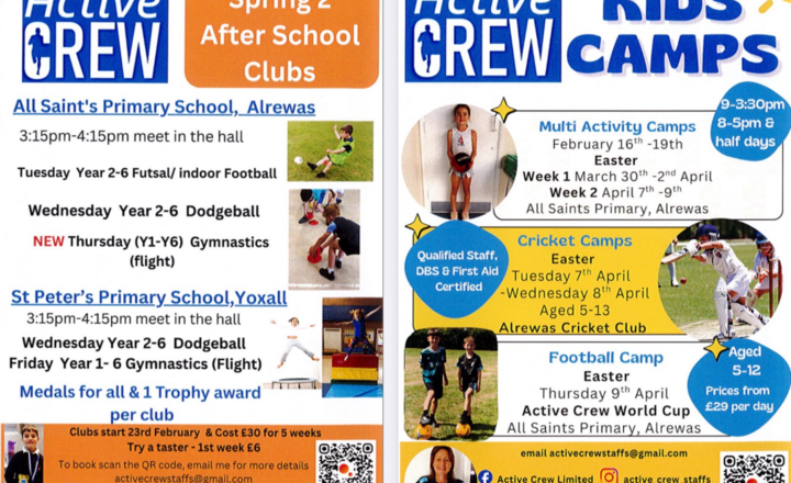 Image of Easter Holiday Club - Active Crew 