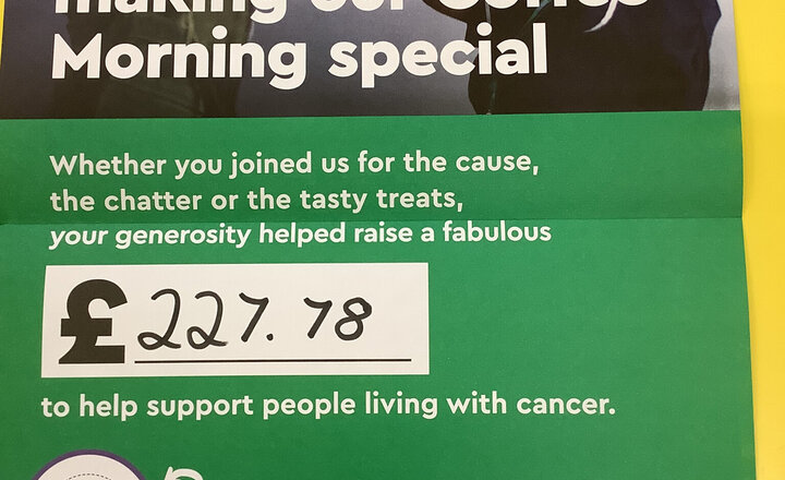 Image of Macmillan Coffee Morning