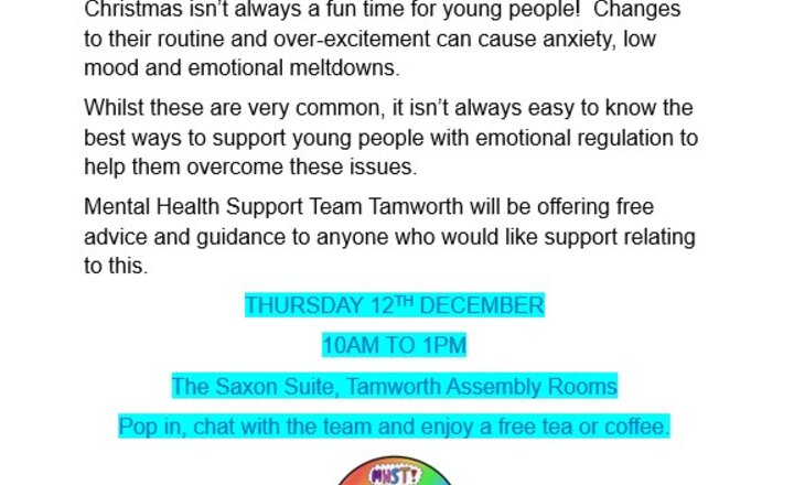 Image of Mental Health Support Team Tamworth - Drop-in Session