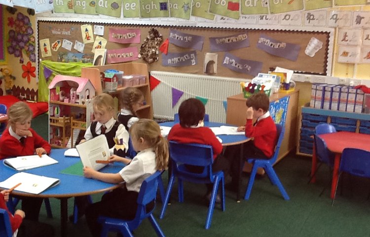 Image of Whole Class Reading