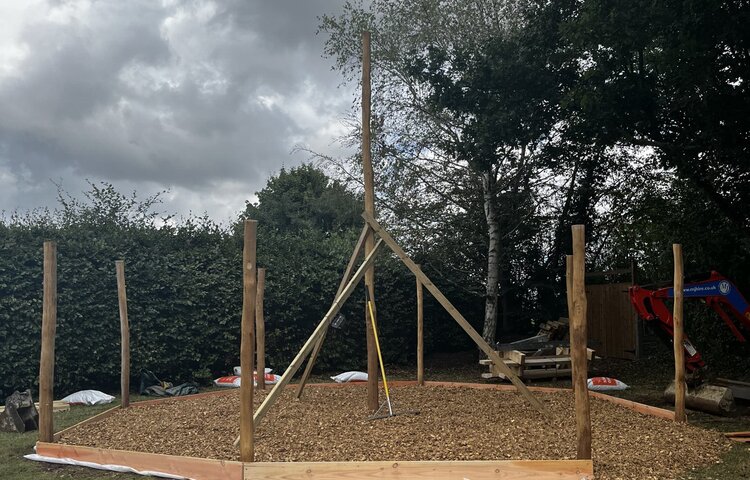 Image of Outdoor Classroom Progress