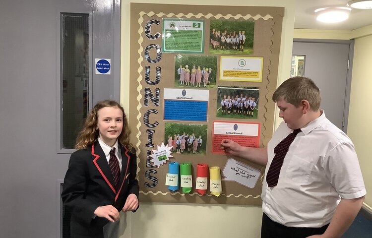 Image of School Council opens their polling station