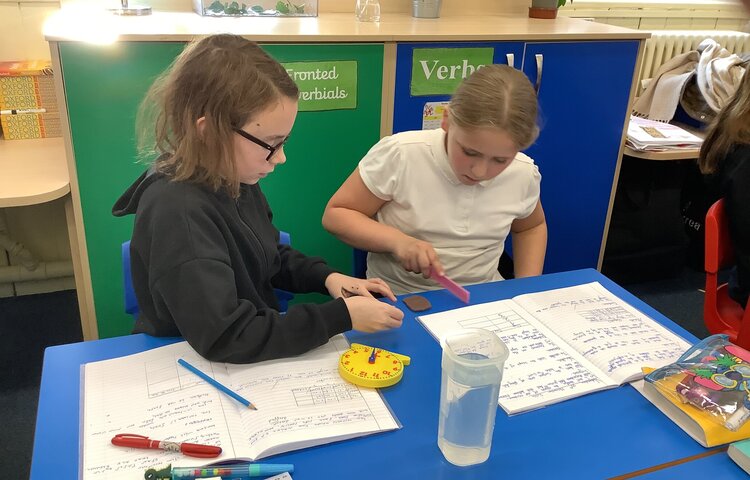 Image of Investigating water resistance with play doh shapes