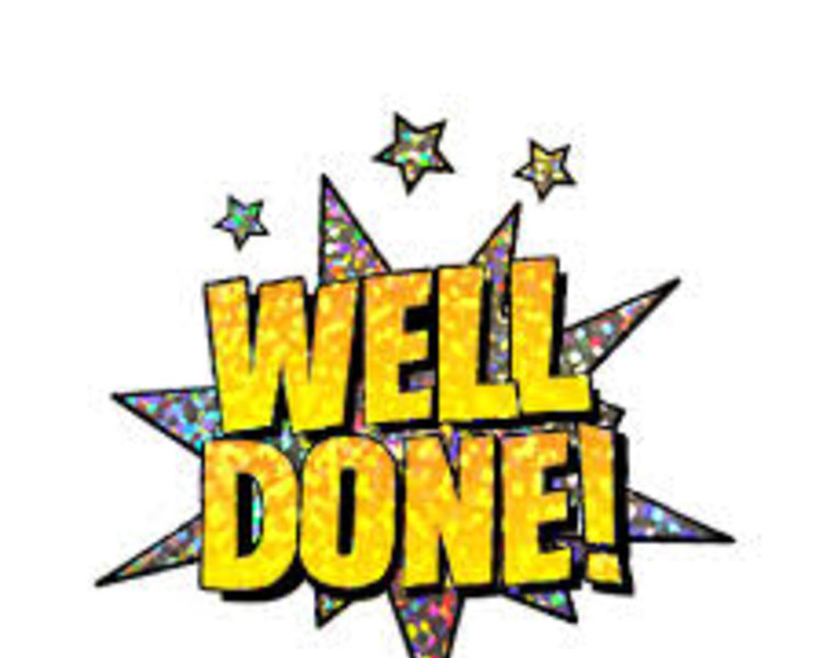 Image of Well Done & Thank you