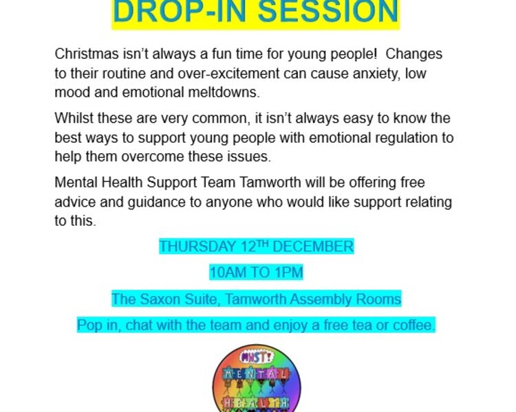 Image of Mental Health Support Team Tamworth - Drop-in Session