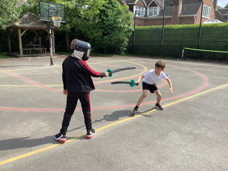 Image of Fencing fun in after school club