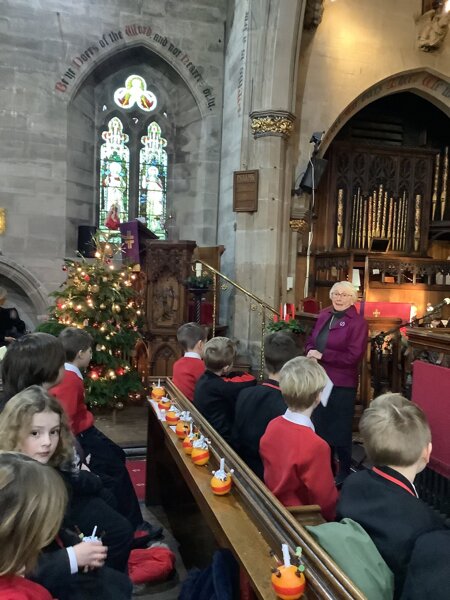 Image of Christingles in Church 