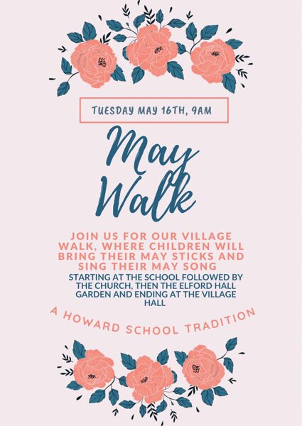 Image of May Day Walk Around Elford Village