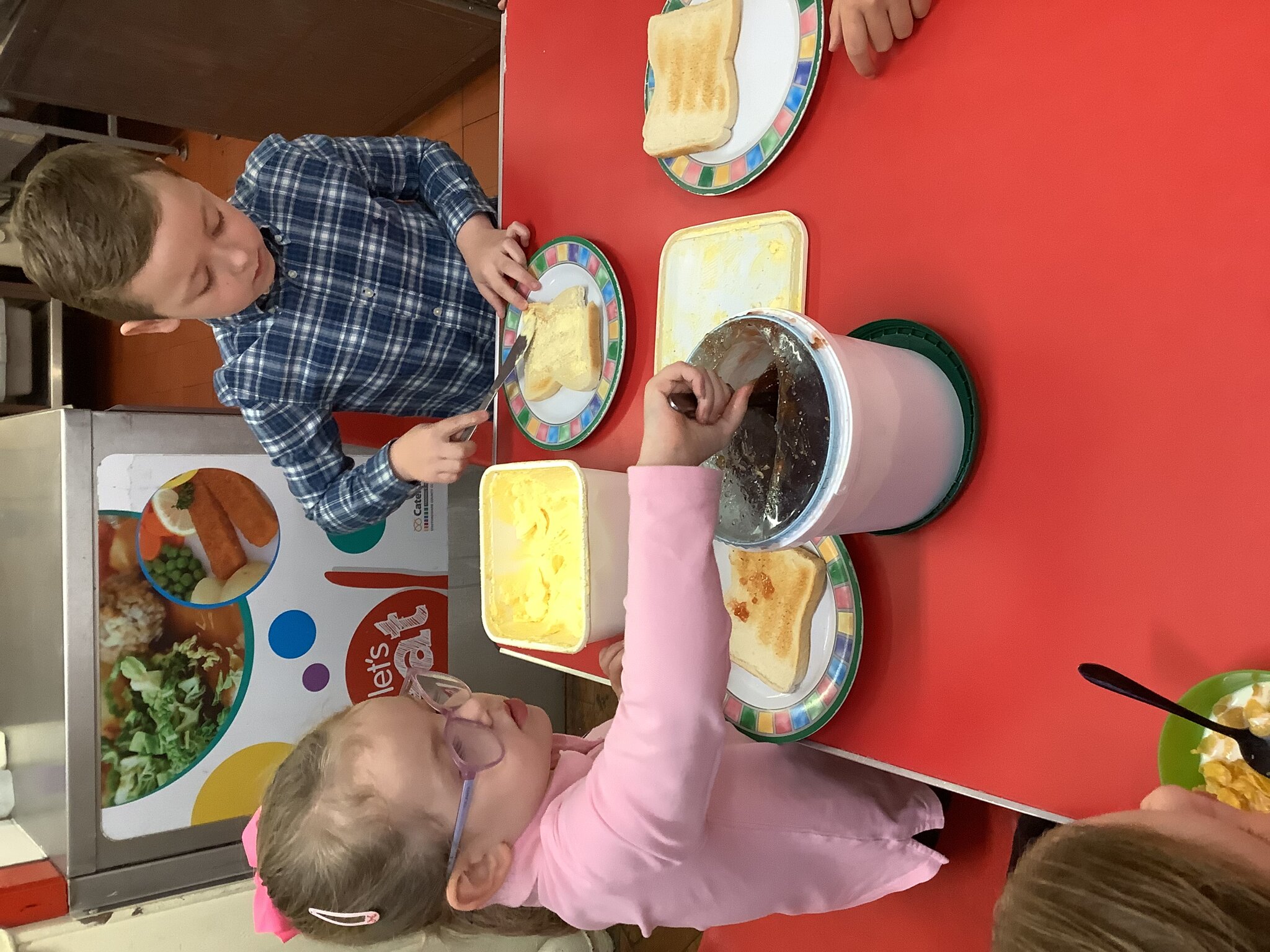 Image of Making our own breakfast