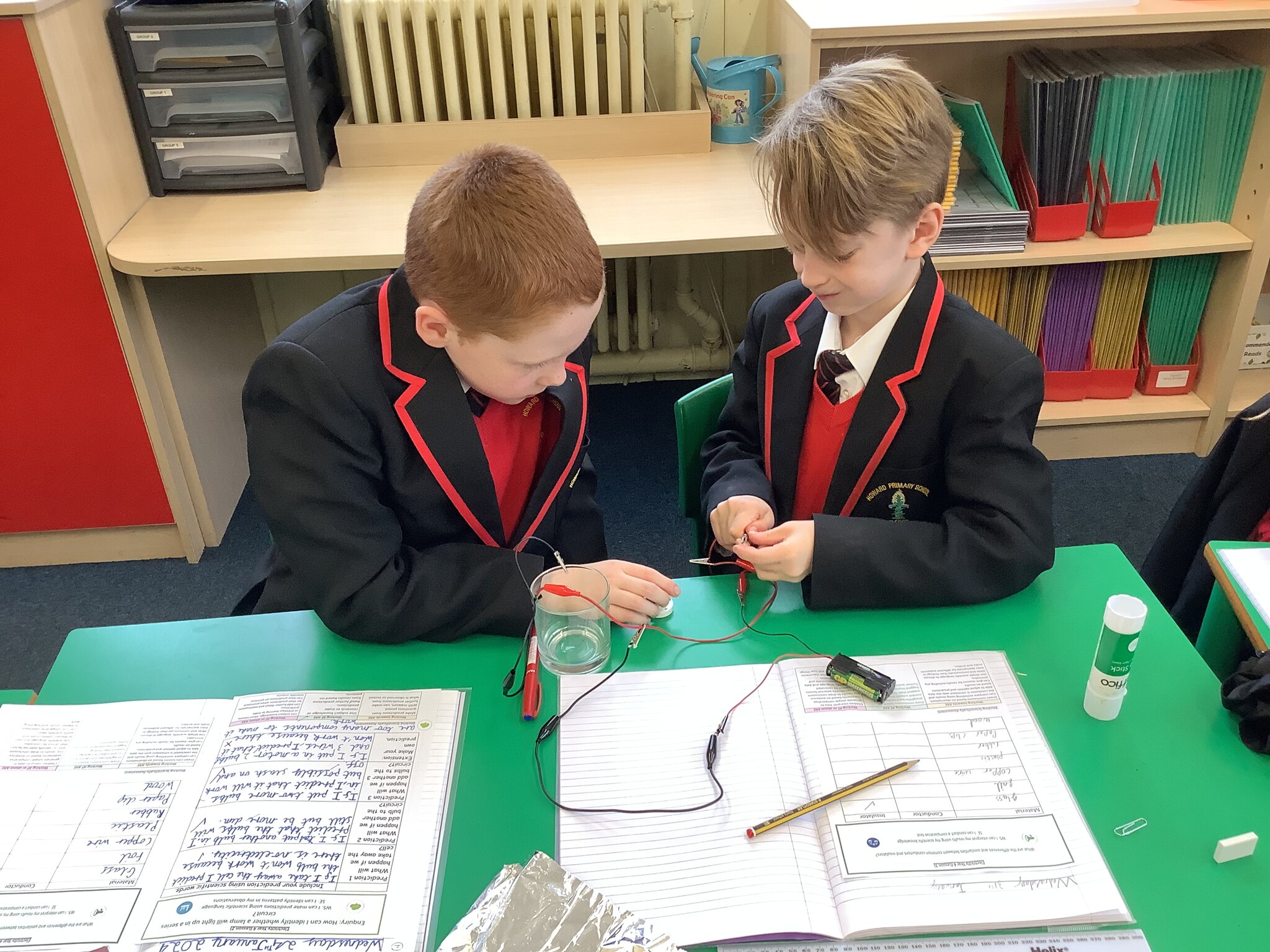 Image of Conductors and insulators testing