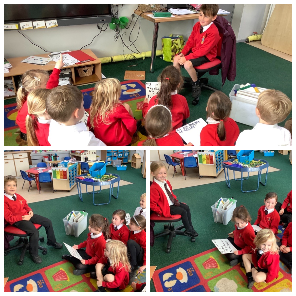 Image of Hot seating fun!