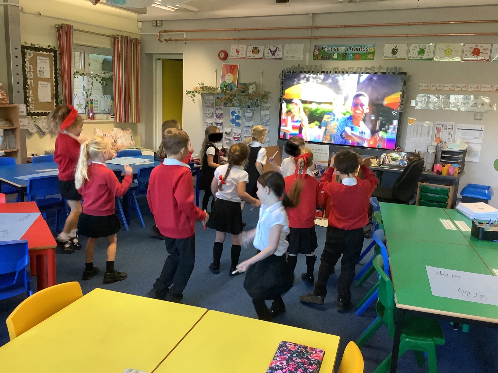 Image of Sometimes you just have to dance in phonics!