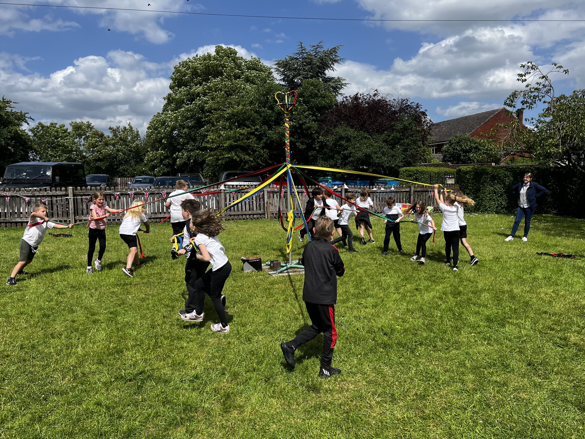 Image of May Queen Practice- May Pole Dancing 