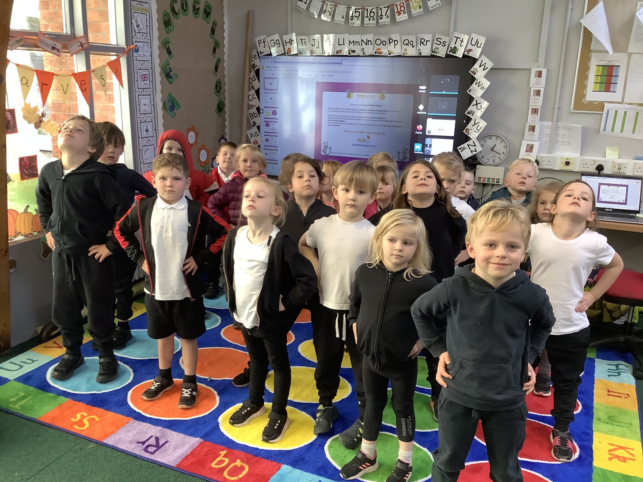 Image of We are ‘mighty’ in Class 1!