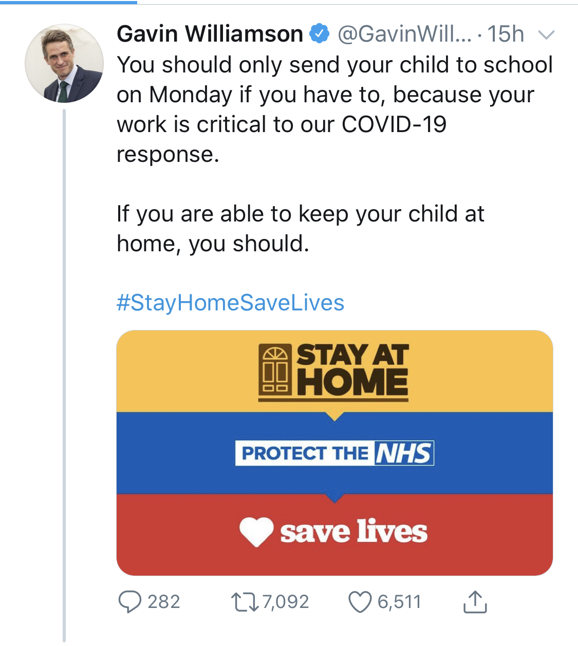 Image of Stay Safe- Stay Home 