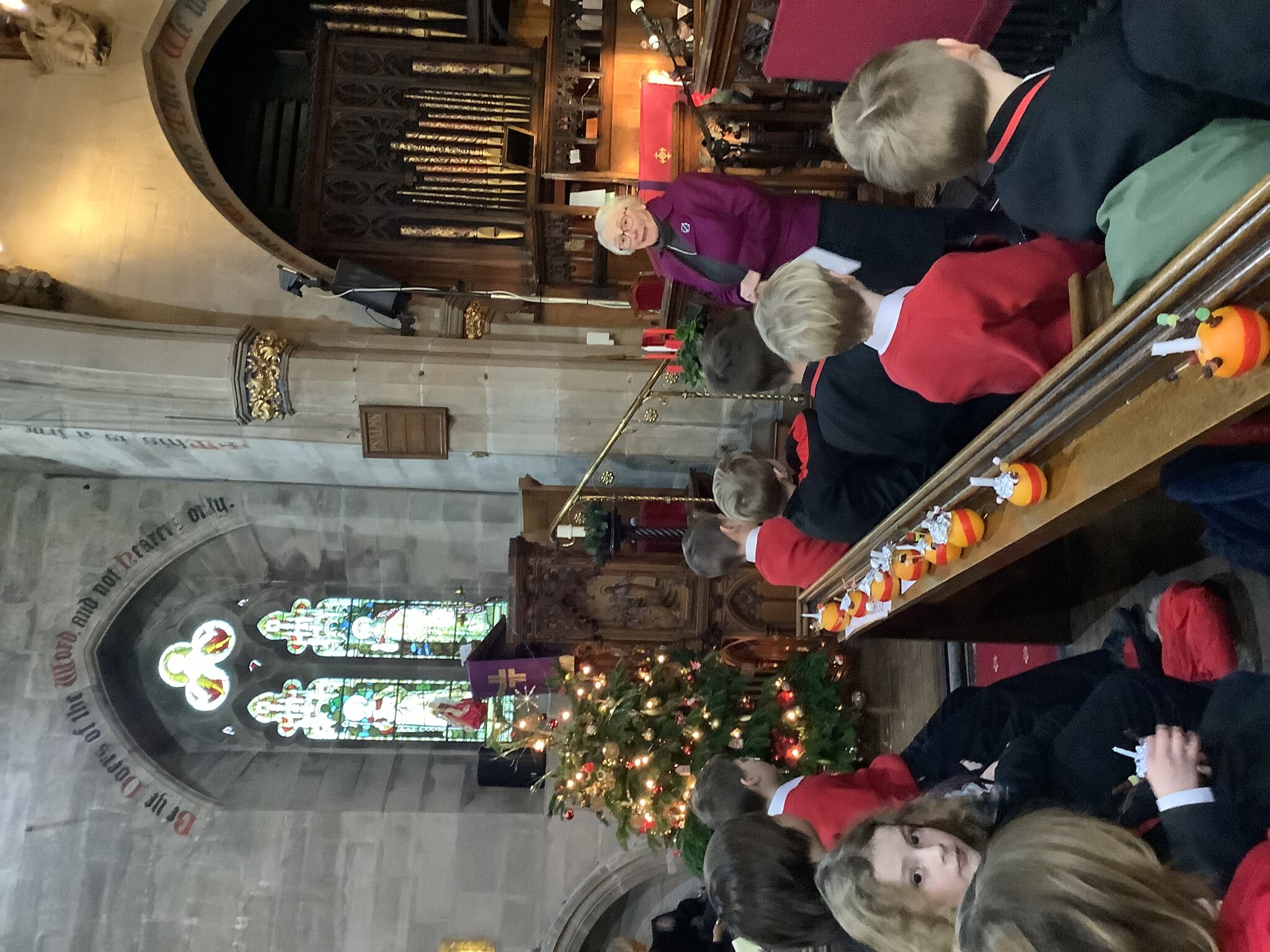 Image of Christingles in Church 