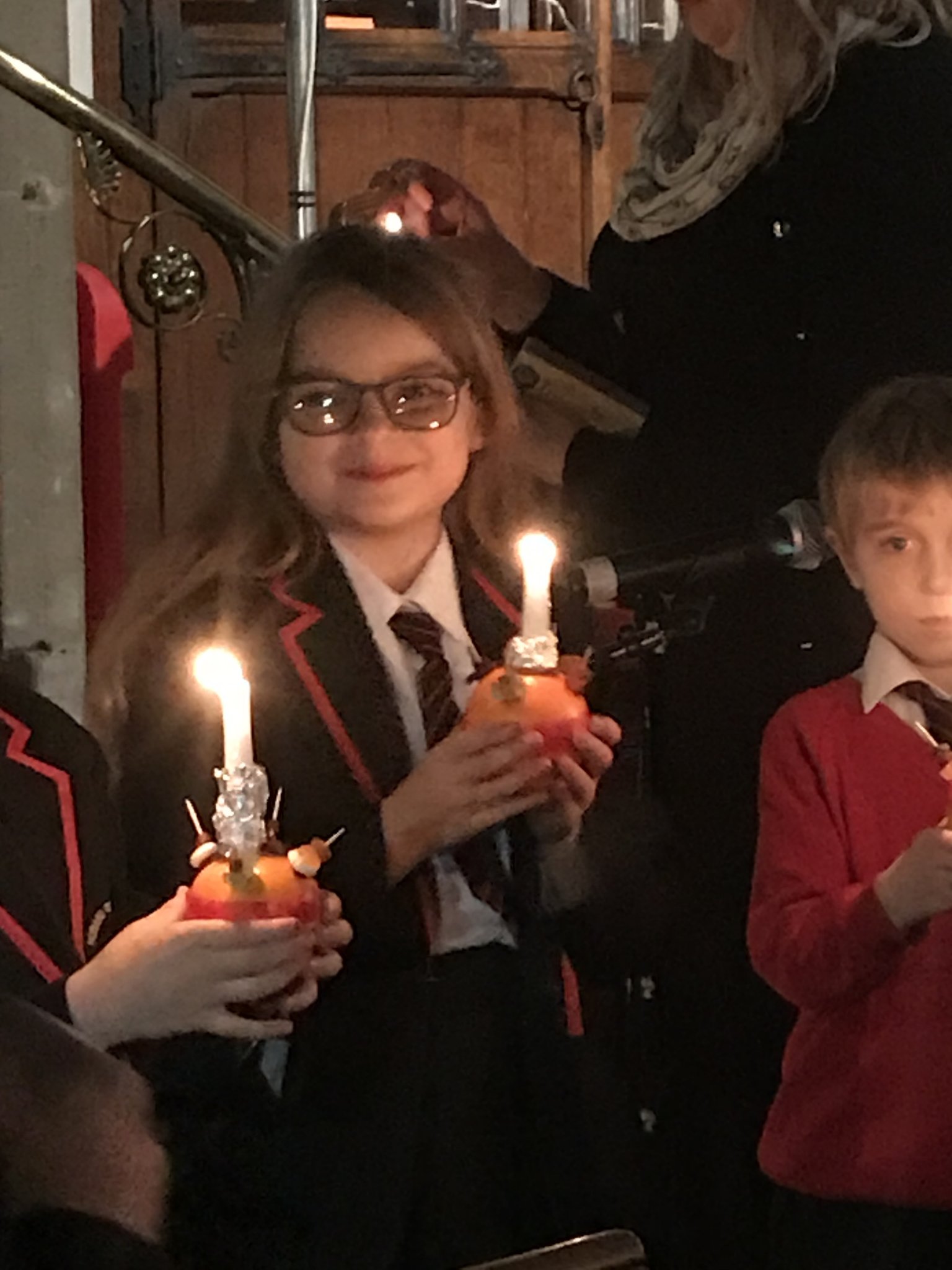 Image of Christingle Service in St Peter's Church