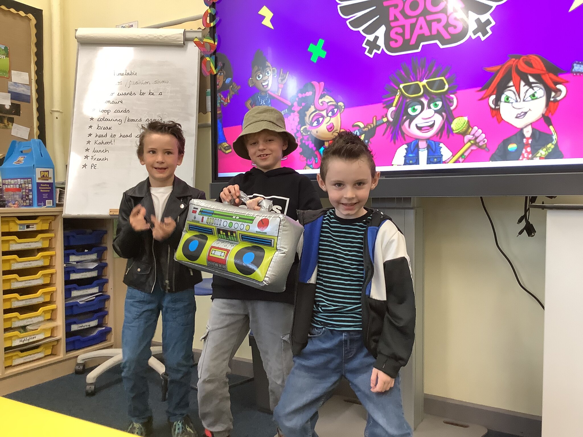 Image of Rock star day!