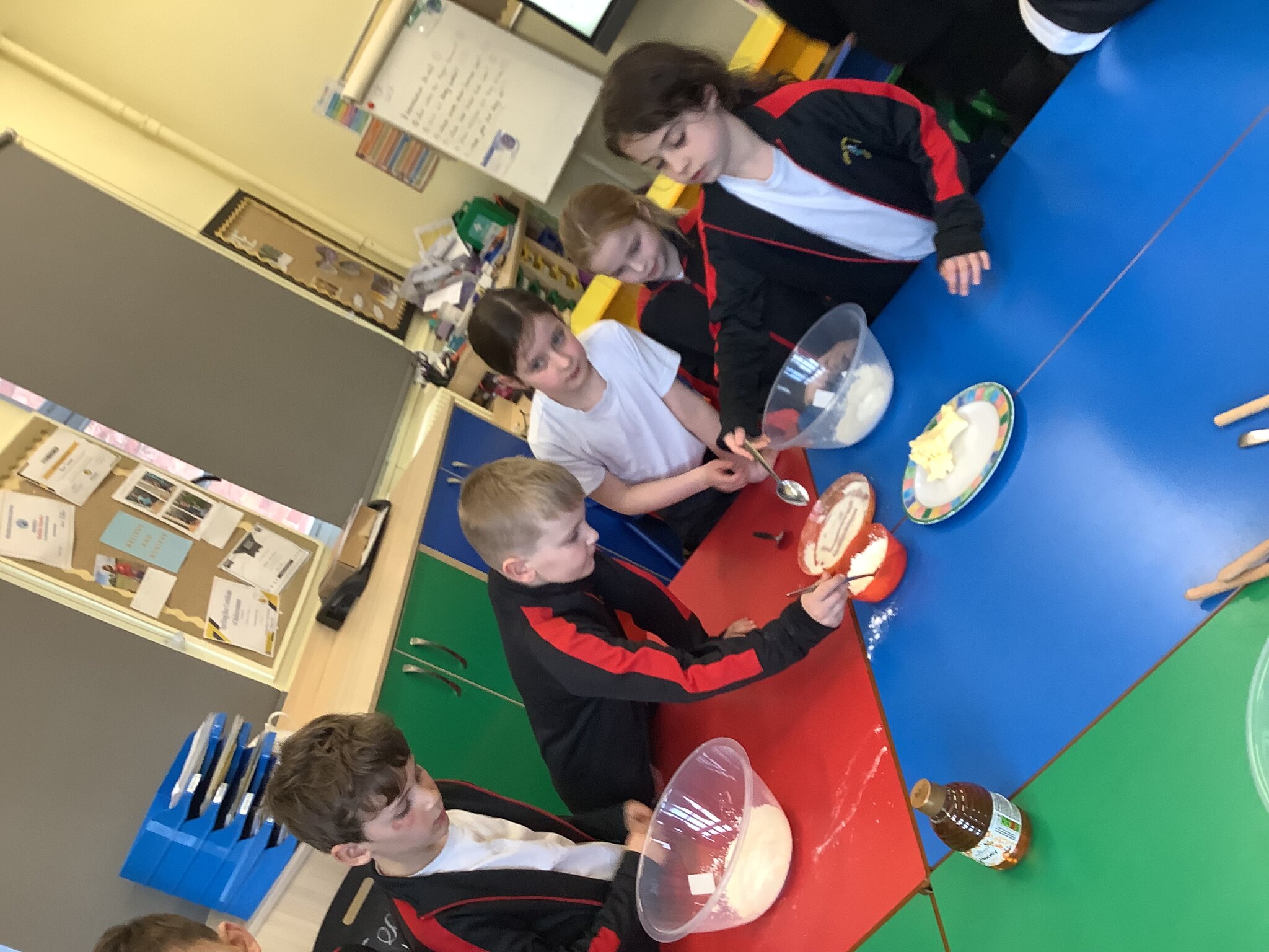 Image of Anglo Saxon baking