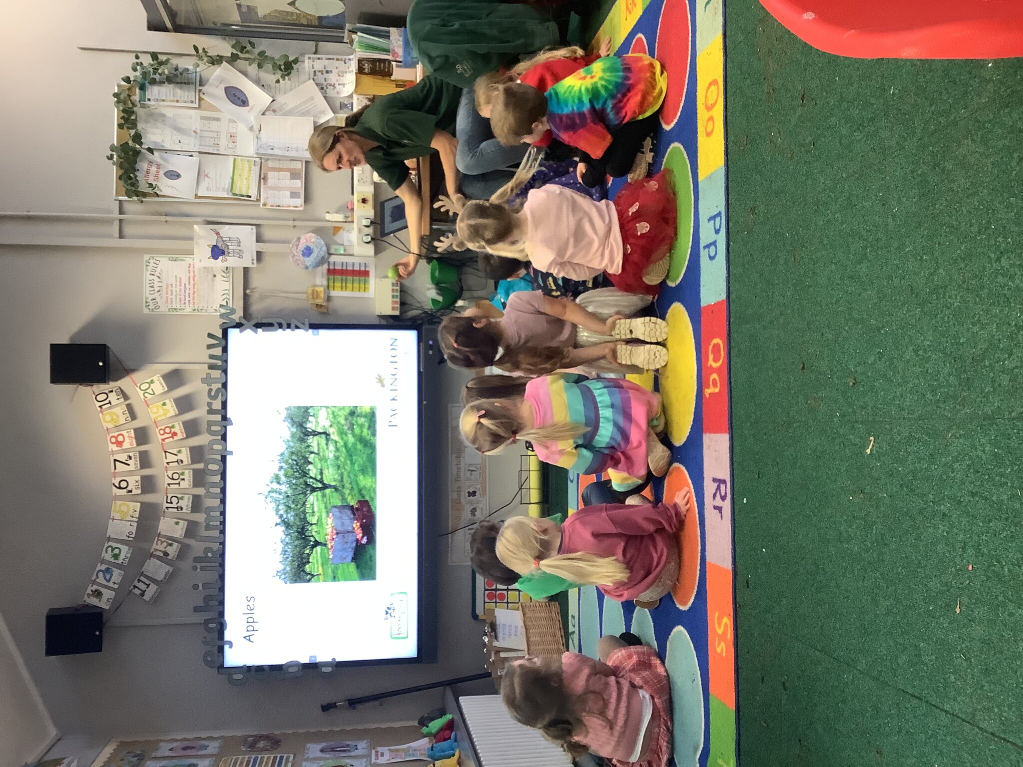 Image of A special visitor from Packington Farm